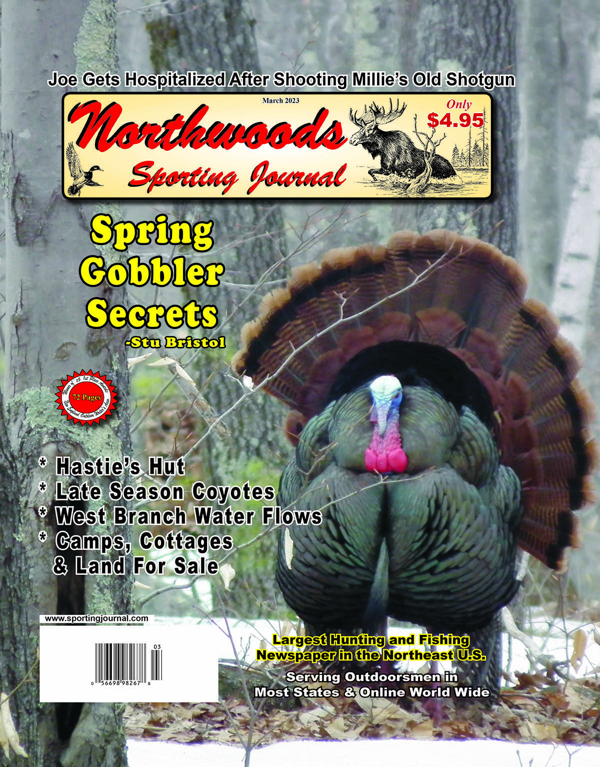 Northwoods-Sporting-Journal March 01, 2023 Issue Cover
