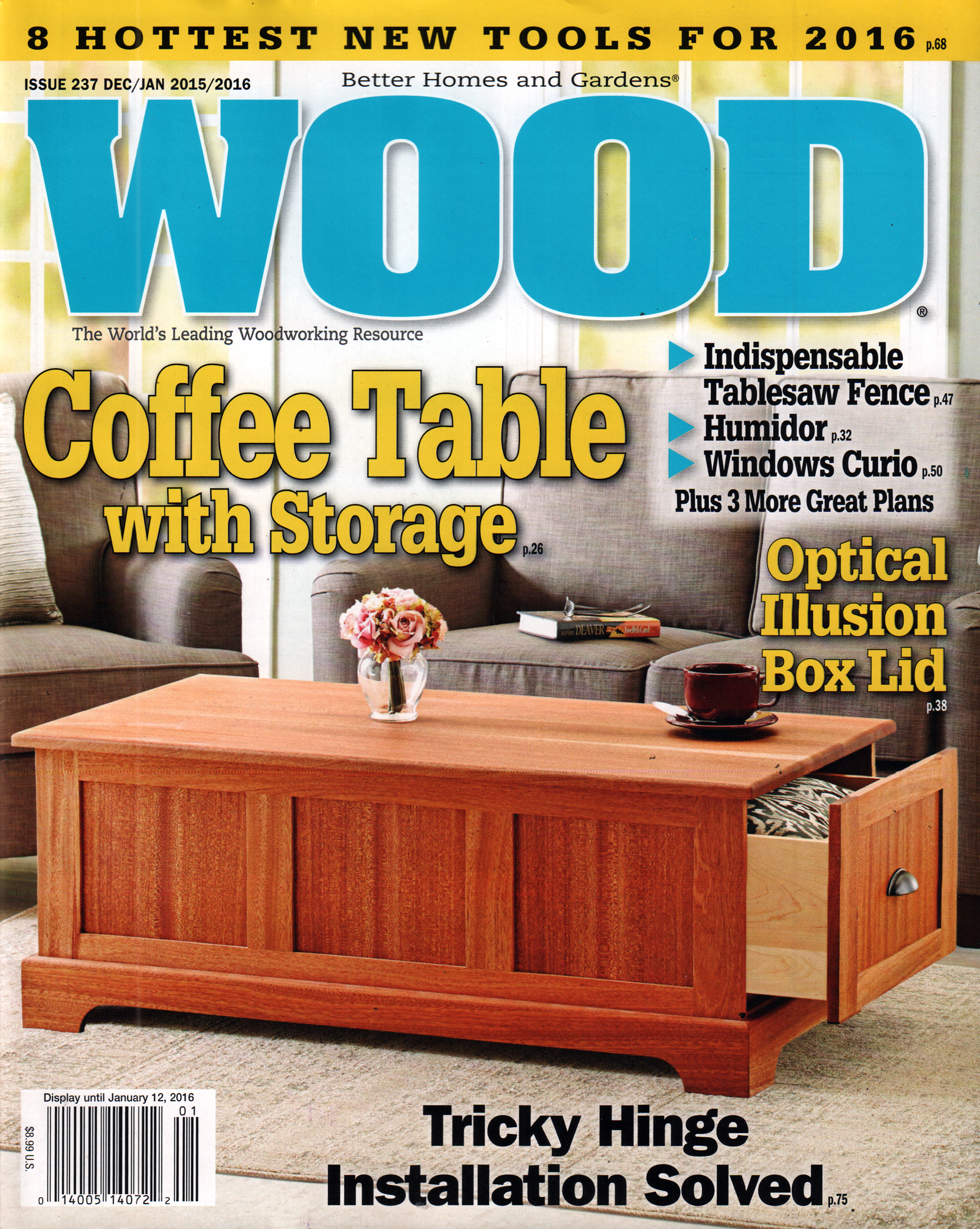 Wood December 01, 2015 Issue Cover