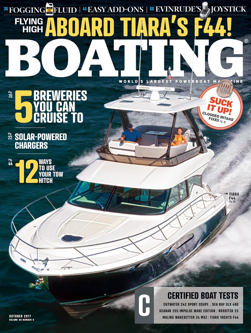 Boating October 01, 2017 Issue Cover