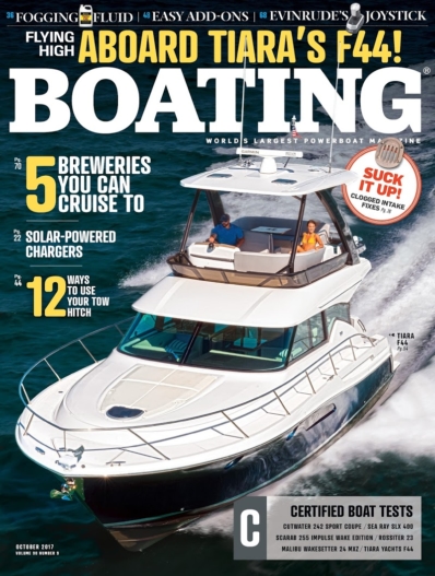 Boating October 01, 2017 Issue Cover