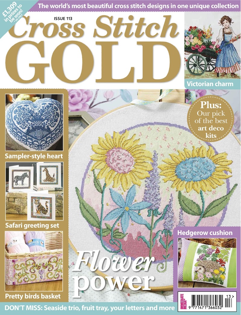 Cross-Stitch-Gold August 01, 2014 Issue Cover