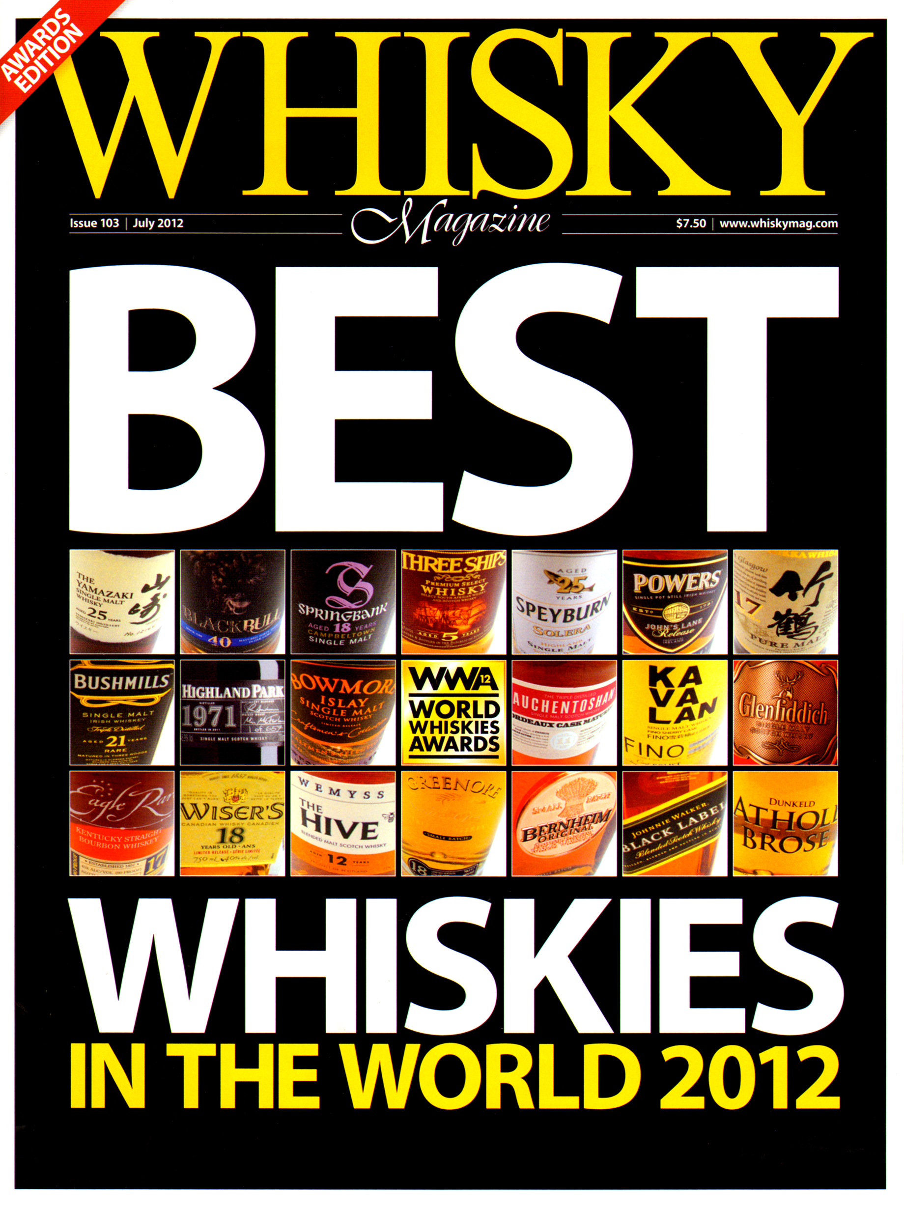 Whisky July 01, 2012 Issue Cover
