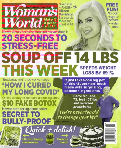Woman's World October 09, 2023 Issue Cover
