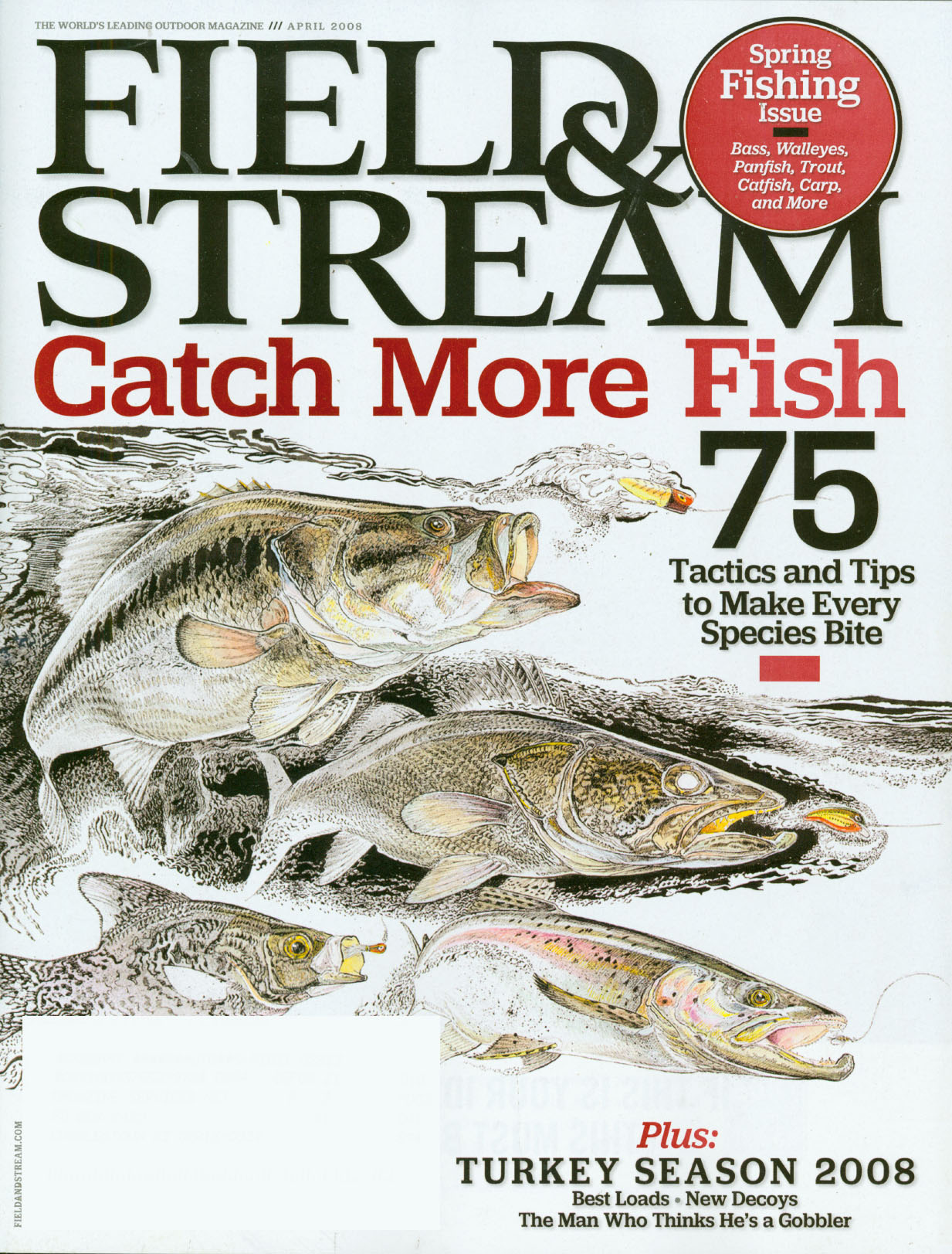 field-and-stream April 01, 2008 Issue Cover