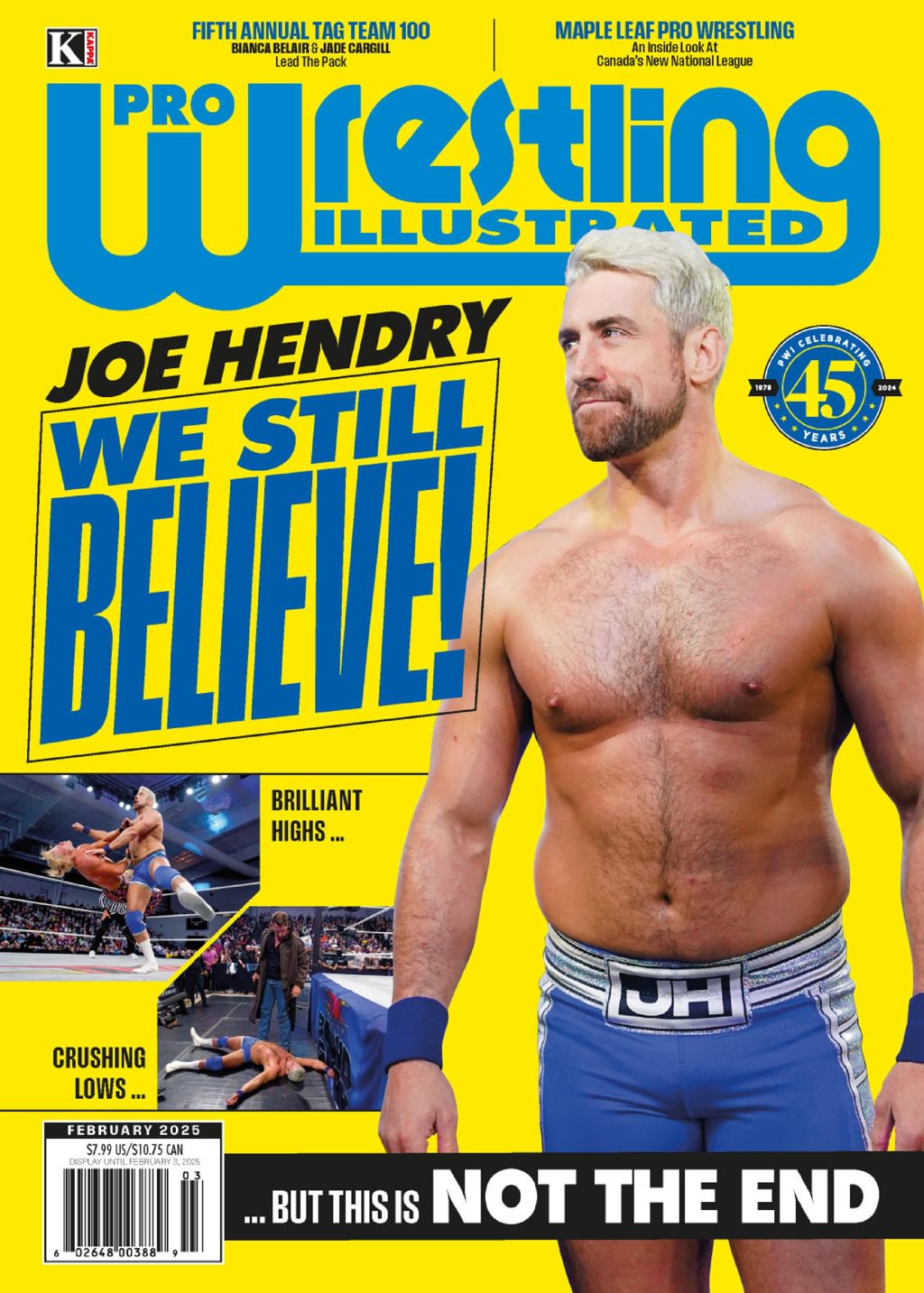 Pro-Wrestling-Illustrated February 01, 2025 Issue Cover