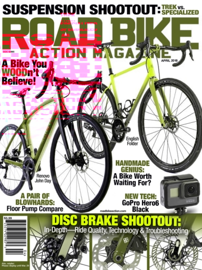 Road Bike Action April 01, 2018 Issue Cover