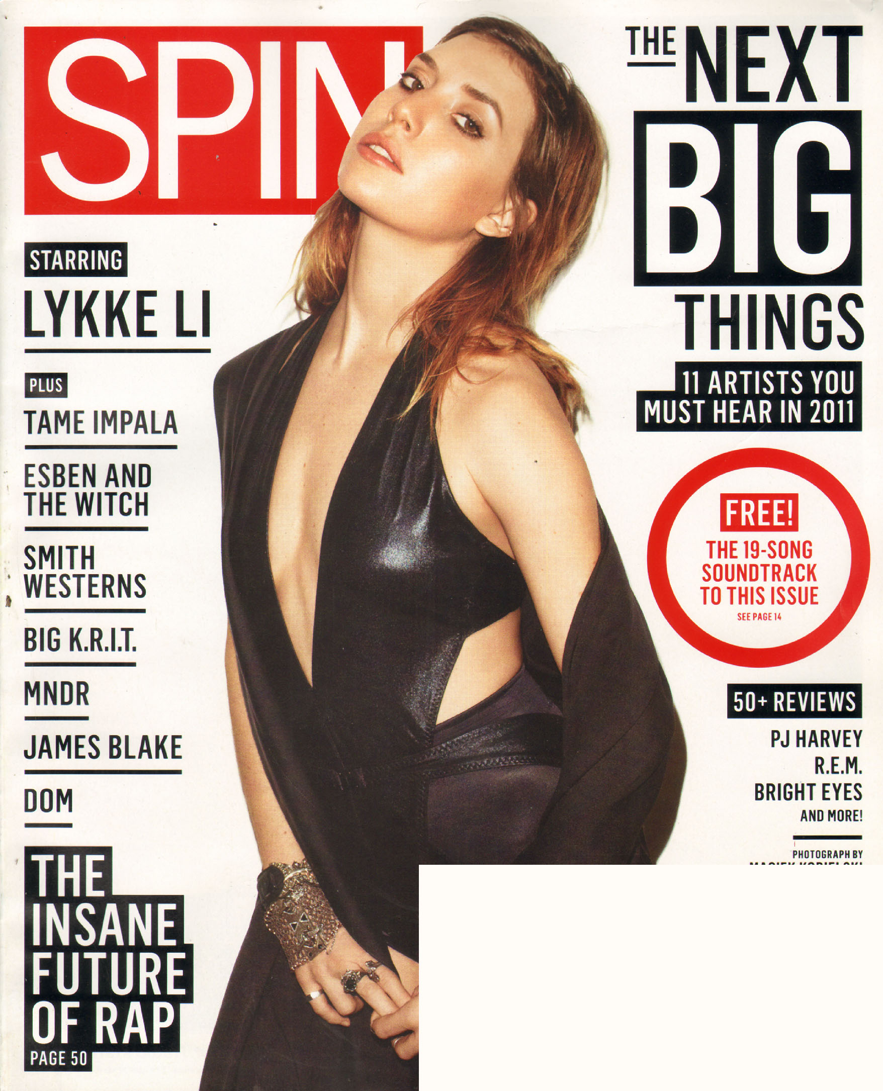 Spin March 01, 2011 Issue Cover