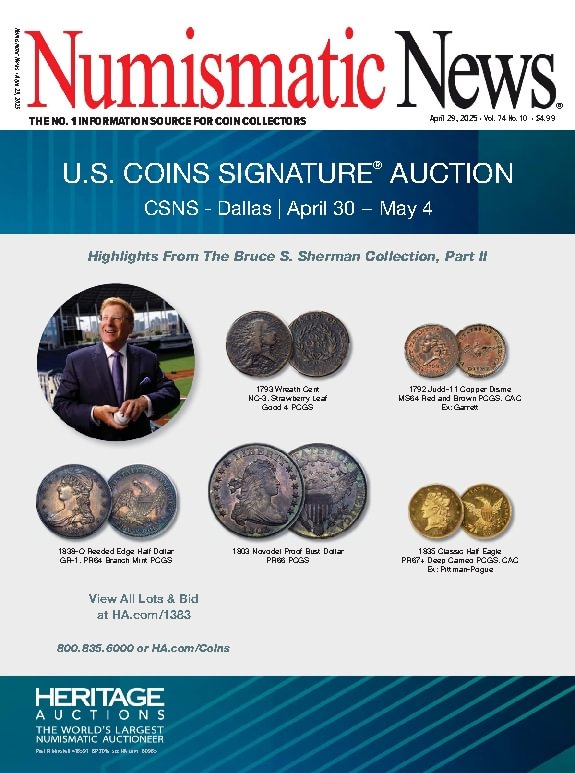 Numismatic-News April 29, 2025 Issue Cover