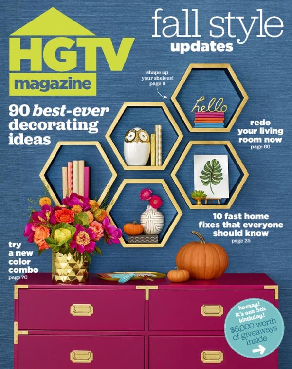 HGTV October 01, 2016 Issue Cover
