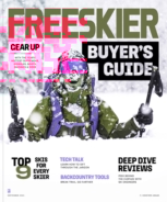 Freeskier September 01, 2021 Issue Cover
