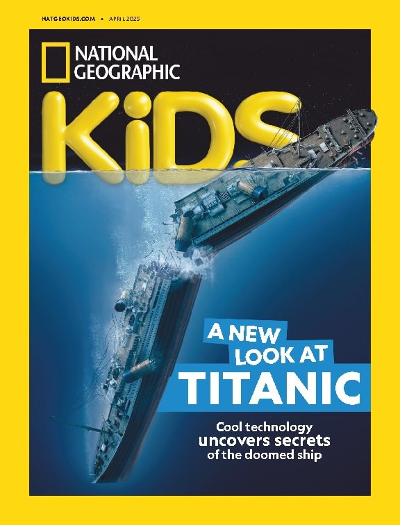 National-Geographic-Kids April 01, 2025 Issue Cover