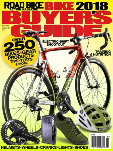 Road Bike Action October 15, 2017 Issue Cover