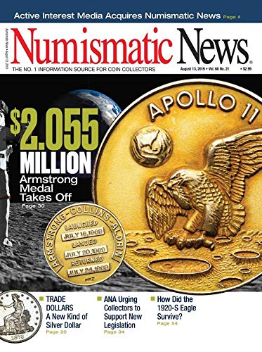 Numismatic-News August 13, 2019 Issue Cover