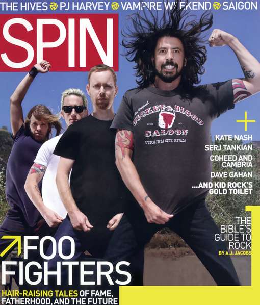 Spin November 01, 2007 Issue Cover