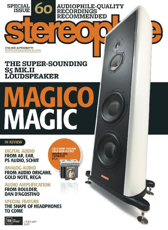 Stereophile February 01, 2017 Issue Cover