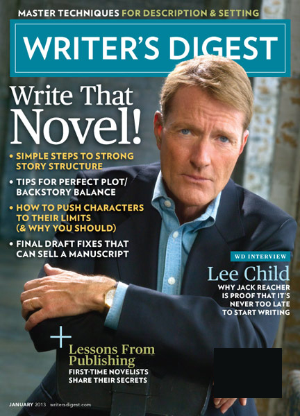 Writers-Digest January 01, 2013 Issue Cover