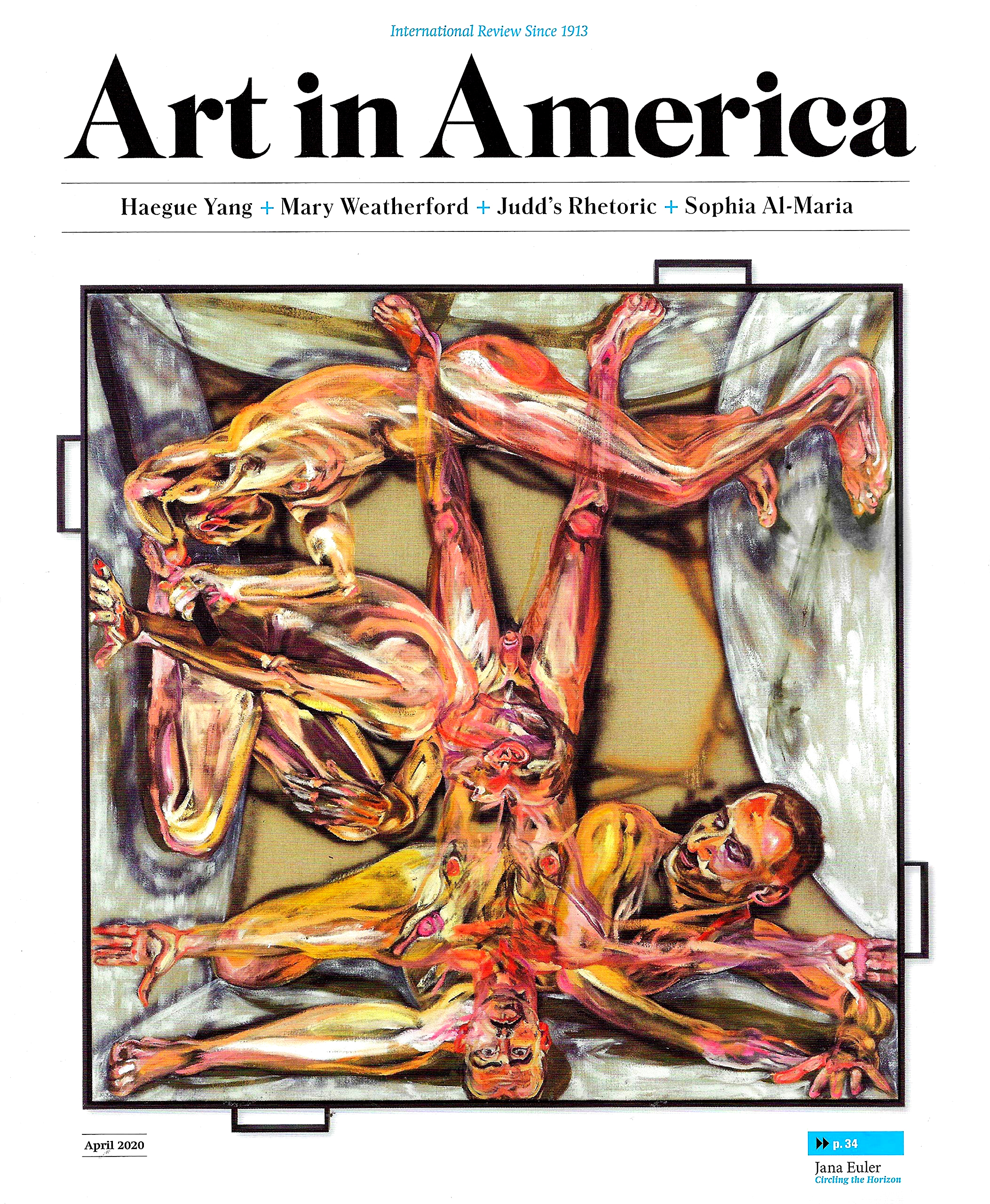 Art-In-America April 01, 2020 Issue Cover