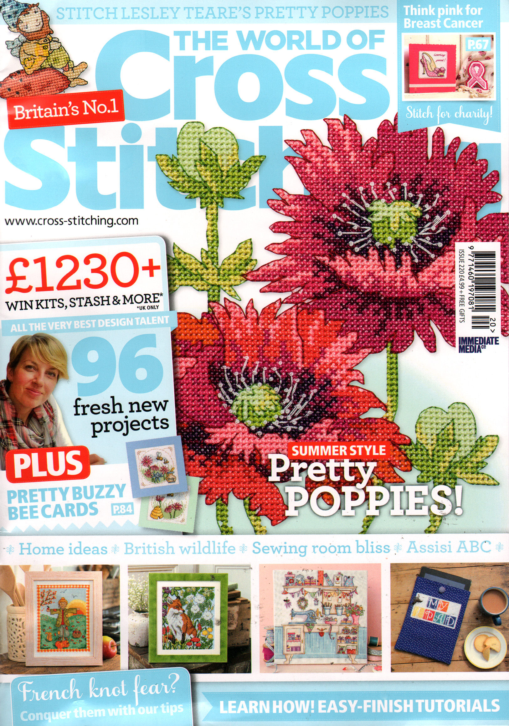 The-World-of-Cross-Stitching October 01, 2014 Issue Cover