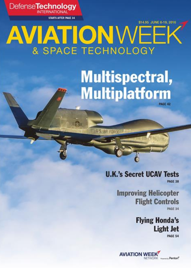 Aviation-Week-and-Space-Technology June 06, 2016 Issue Cover
