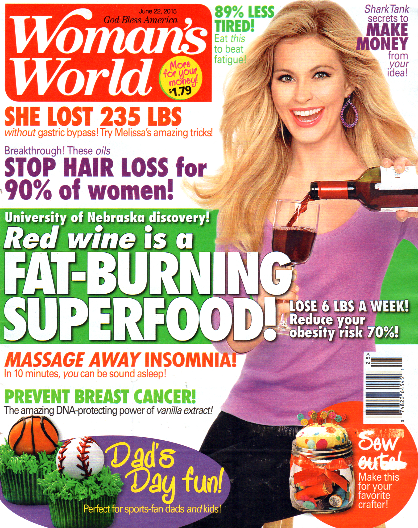 Womans-World June 22, 2015 Issue Cover