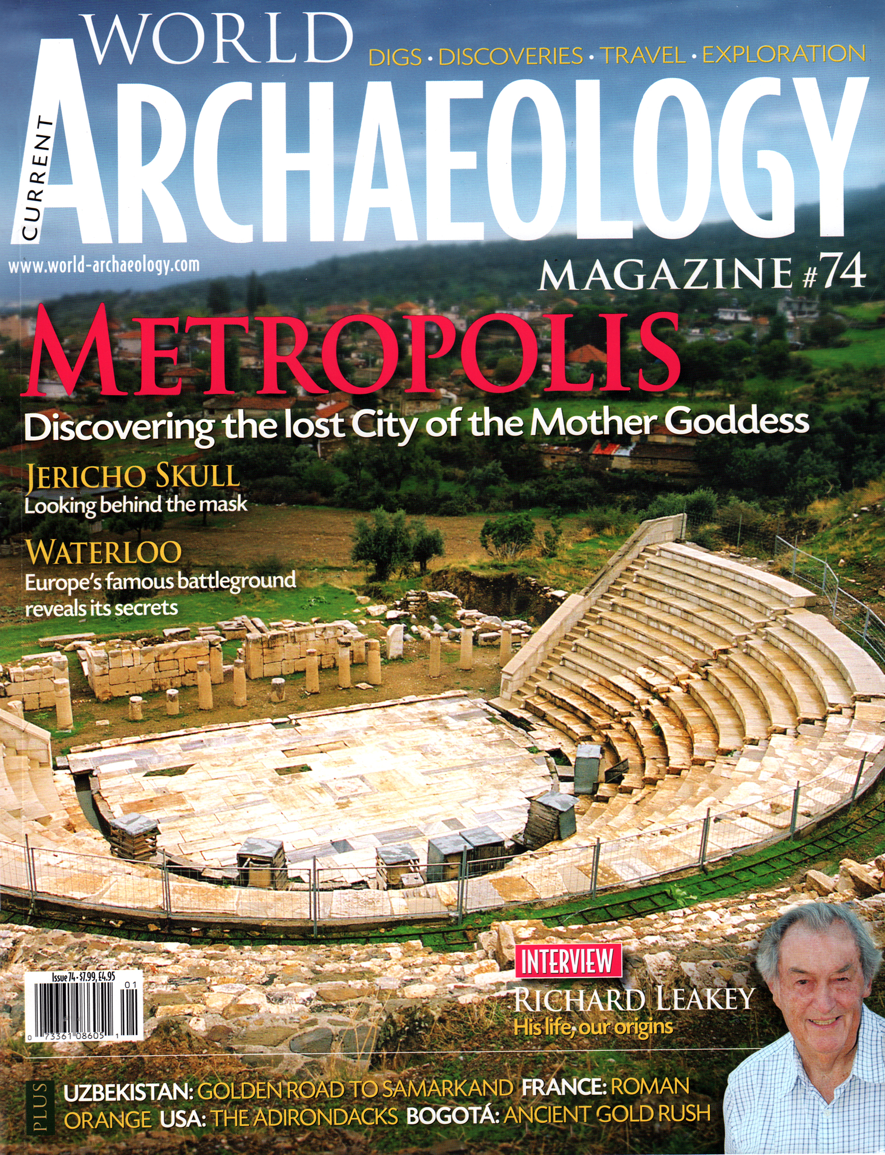 Current-World-Archaeology December 01, 2015 Issue Cover