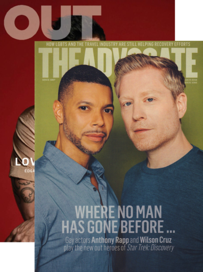 Out & The Advocate Edition February 01, 2018 Issue Cover