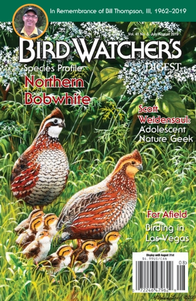 Bird Watcher's Digest July 01, 2019 Issue Cover