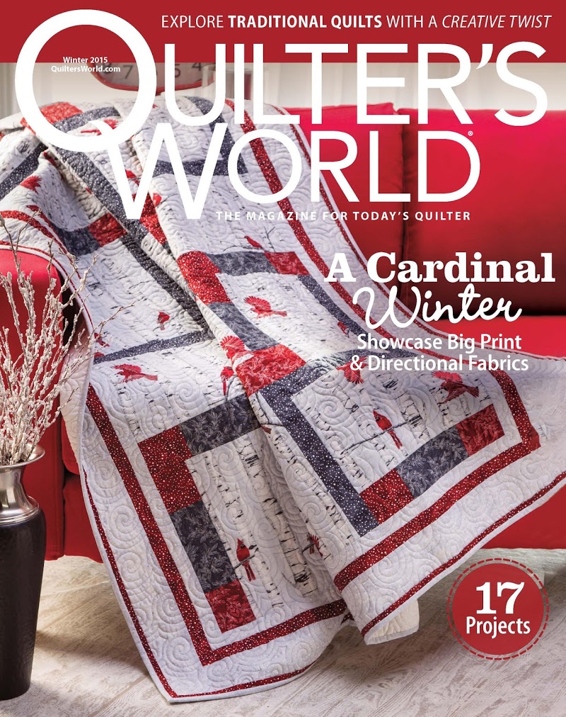 Quilters-World December 01, 2015 Issue Cover