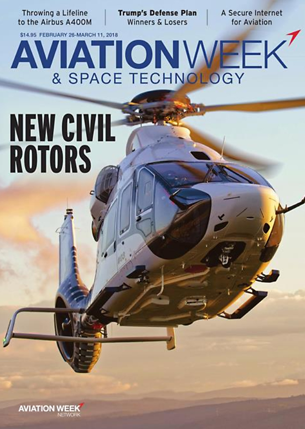 Aviation-Week-and-Space-Technology February 26, 2018 Issue Cover