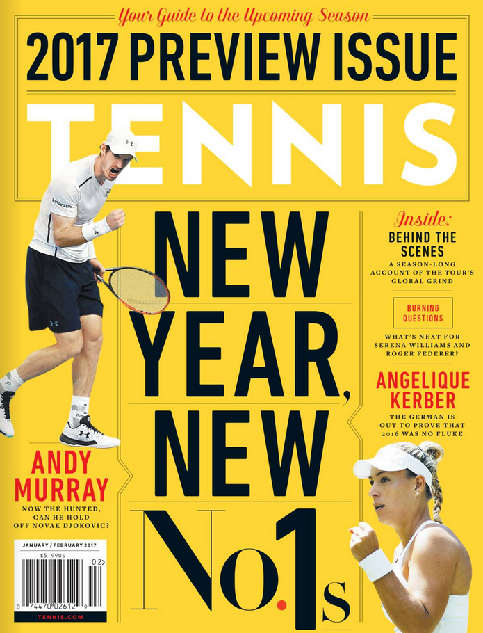 Tennis-Magazine January 01, 2017 Issue Cover