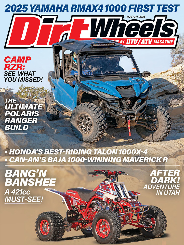 Dirt Wheels March 01, 2025 Issue Cover