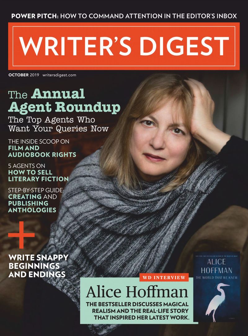 Writers-Digest October 01, 2019 Issue Cover