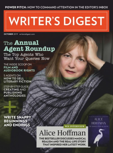 Writer's Digest October 01, 2019 Issue Cover