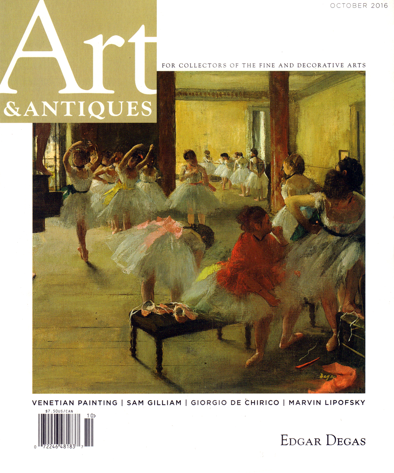 Art-and-Antiques October 01, 2016 Issue Cover