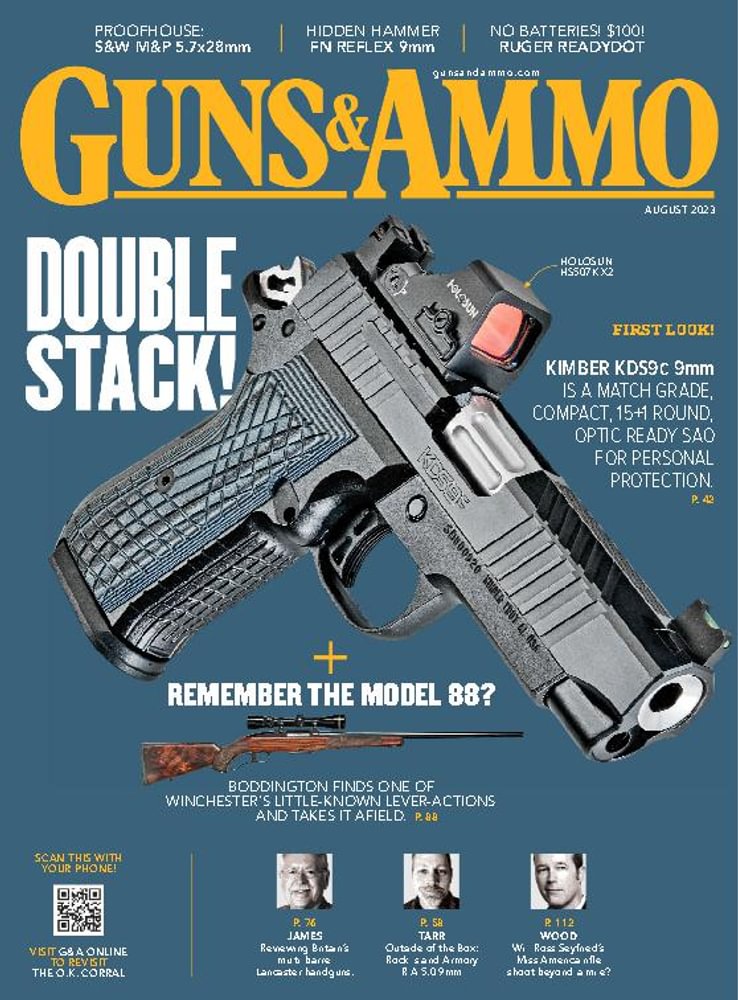 Guns-and-Ammo August 01, 2023 Issue Cover
