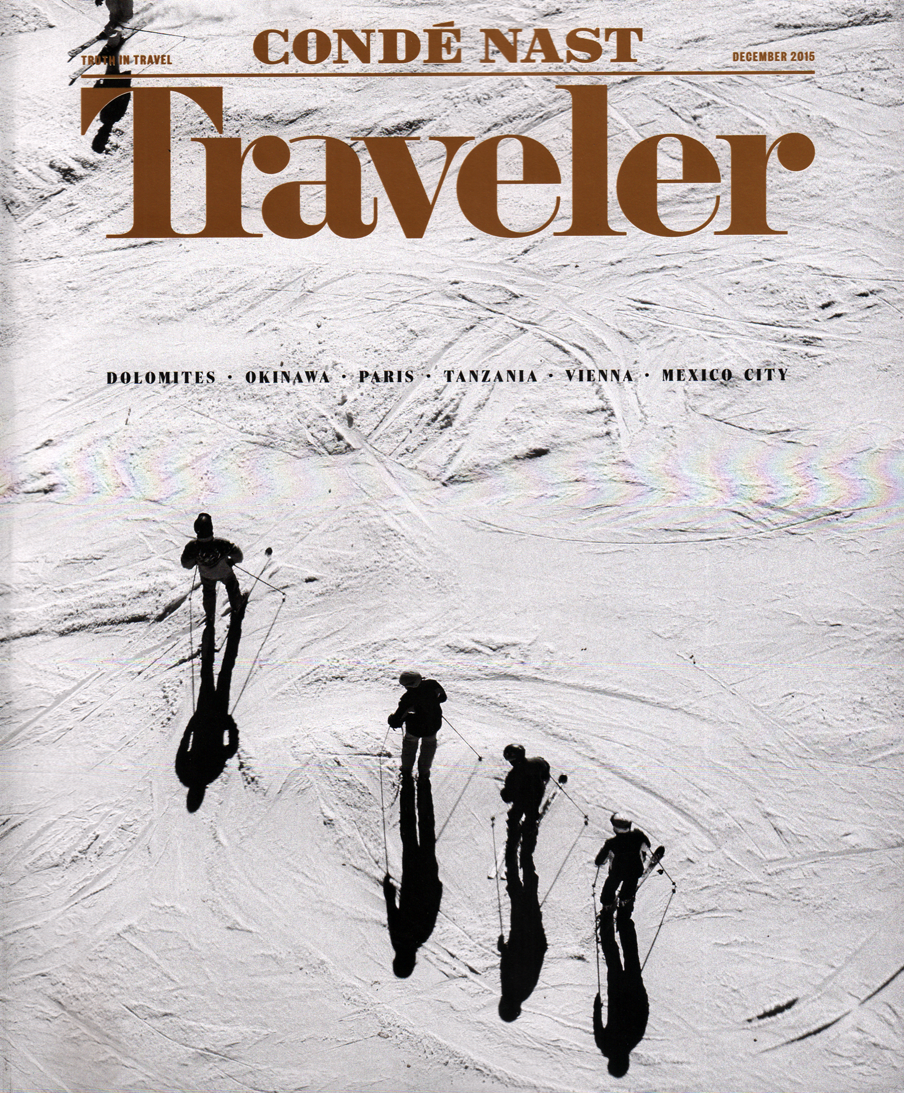 Condé-Nast-Traveler December 01, 2015 Issue Cover