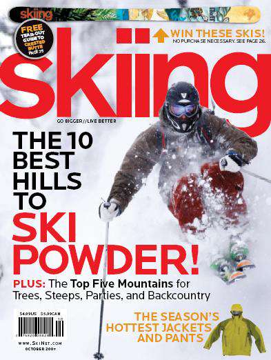 skiing October 01, 2007 Issue Cover