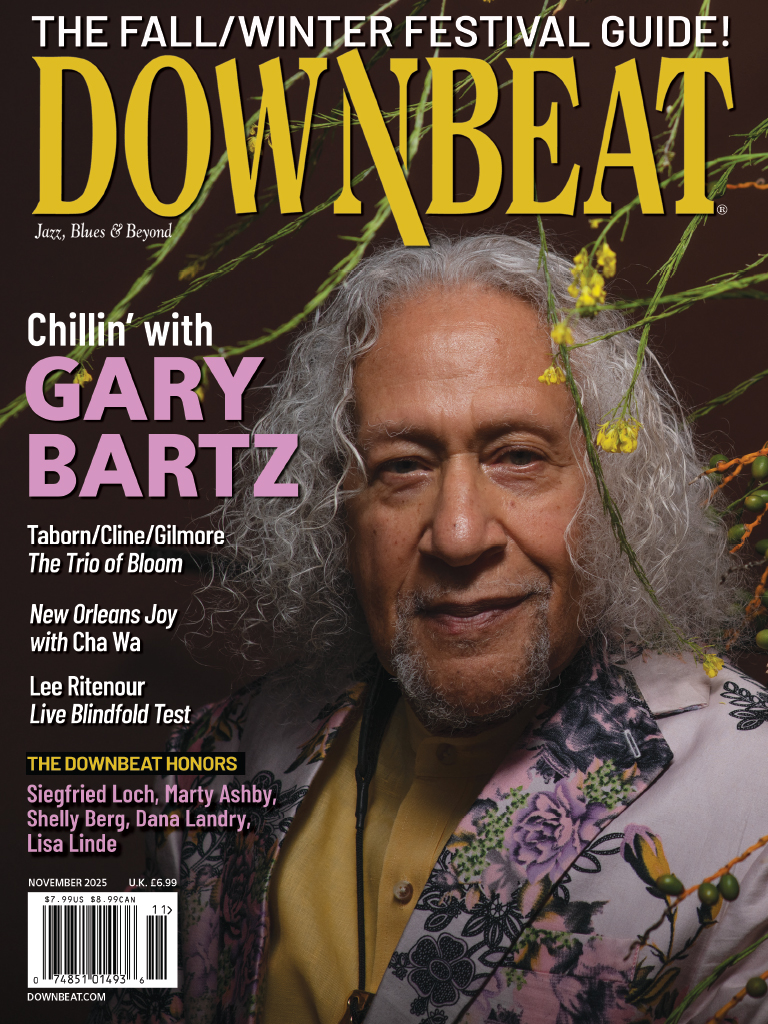 DownBeat November 01, 2025 Issue Cover