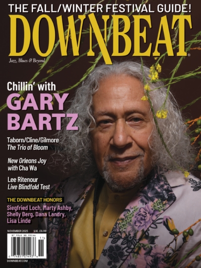 DownBeat November 01, 2025 Issue Cover
