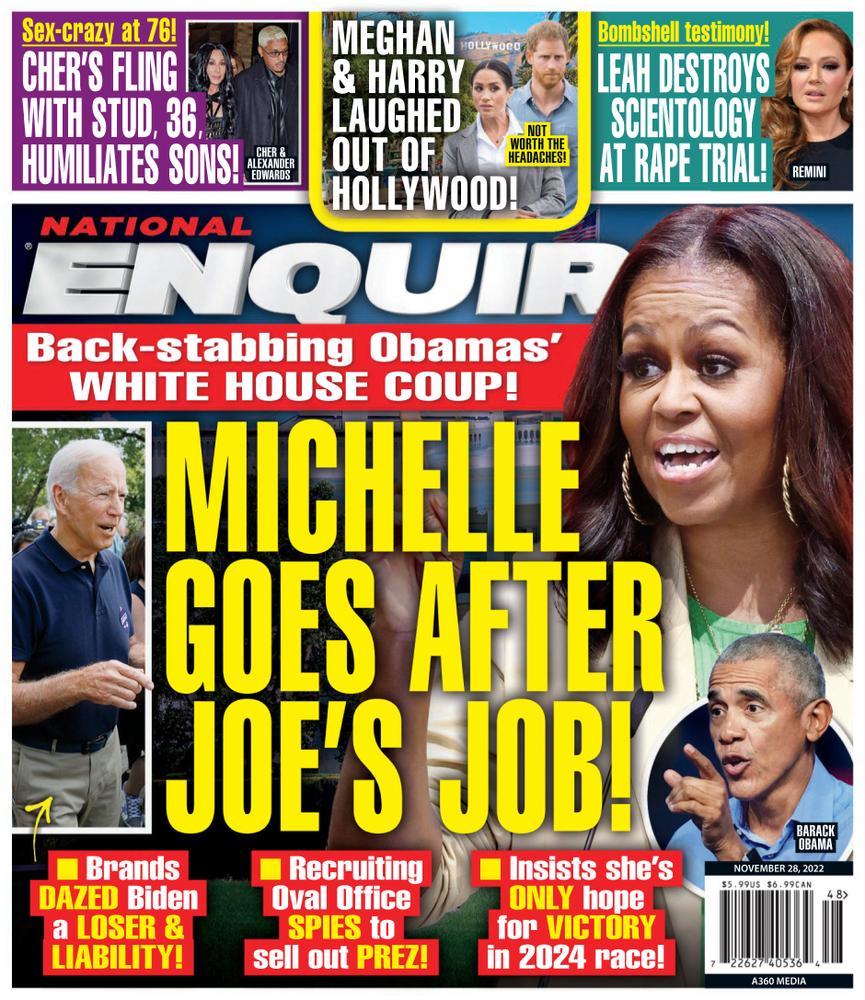national-enquirer November 28, 2022 Issue Cover