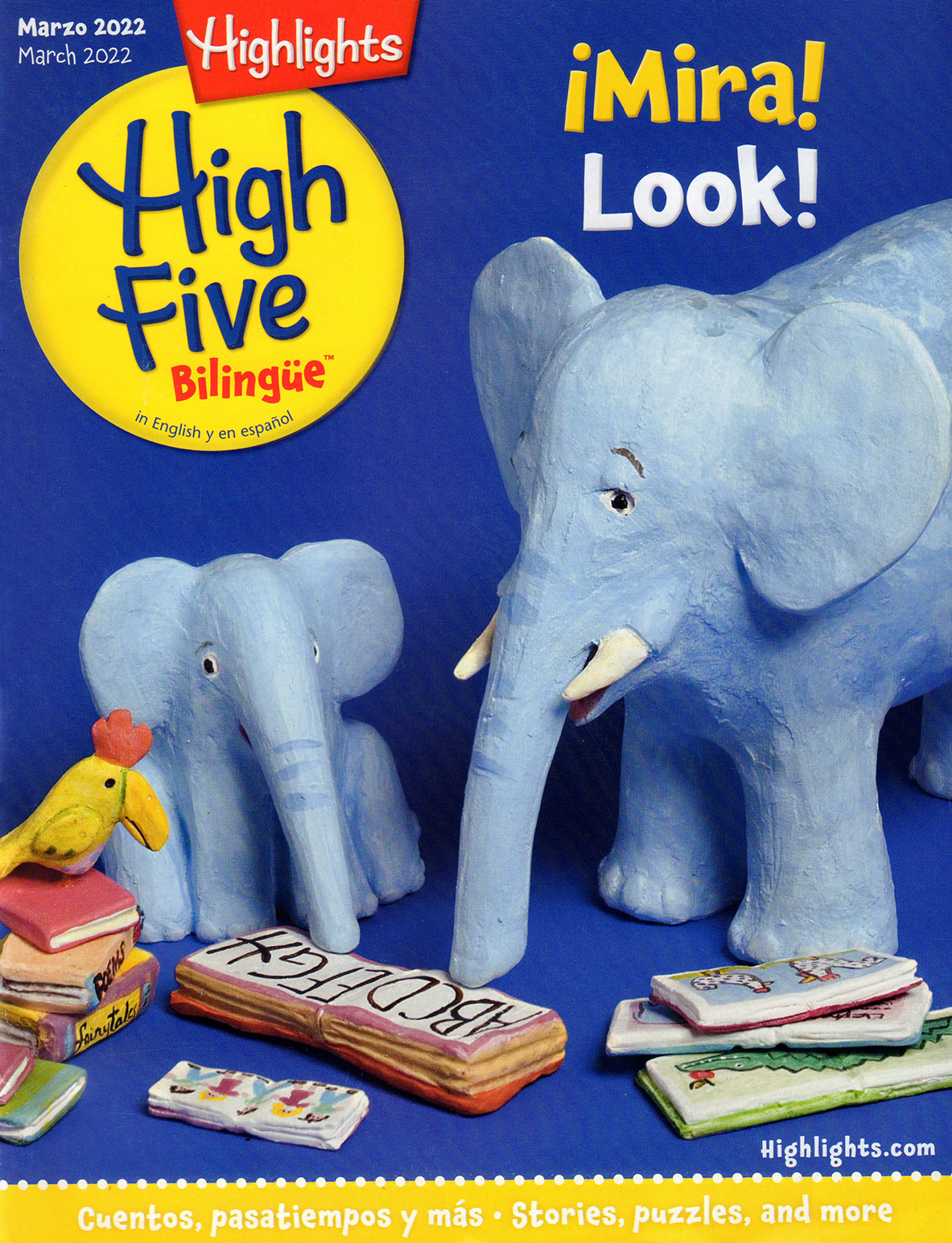 Highlights-High-Five-Bilingue March 01, 2022 Issue Cover