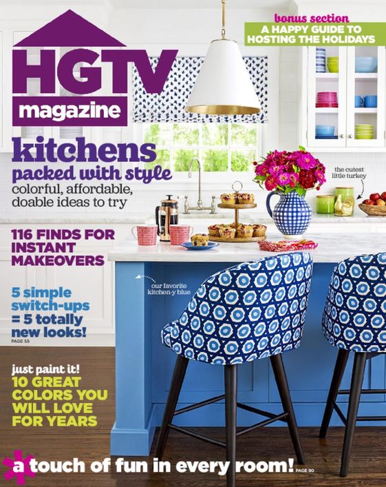 HGTV November 01, 2016 Issue Cover
