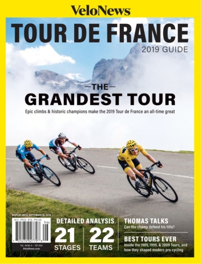 VeloNews July 01, 2019 Issue Cover