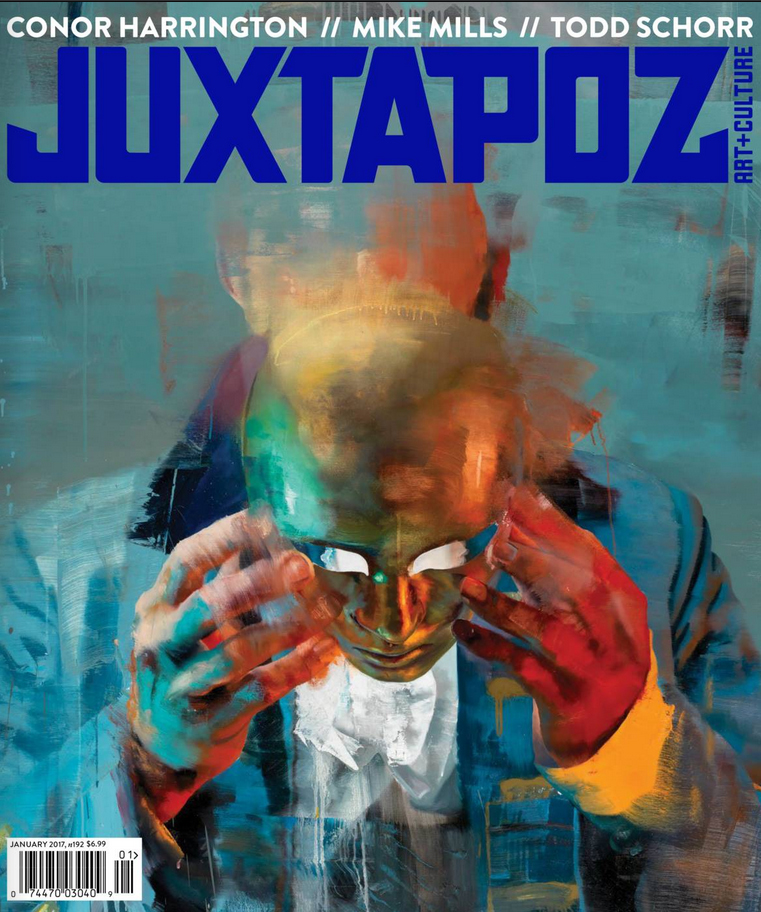 Juxtapoz January 01, 2017 Issue Cover