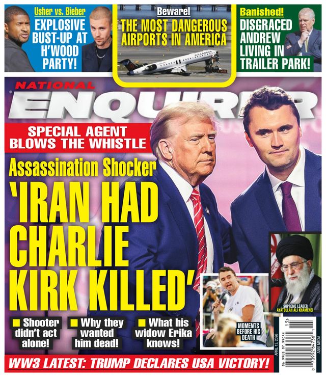 National Enquirer April 13, 2026 Issue Cover