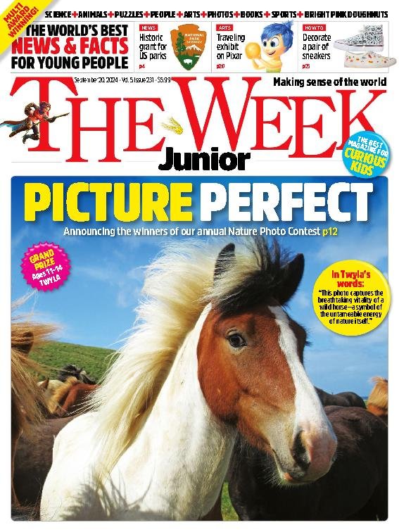 The-Week-Junior September 20, 2024 Issue Cover