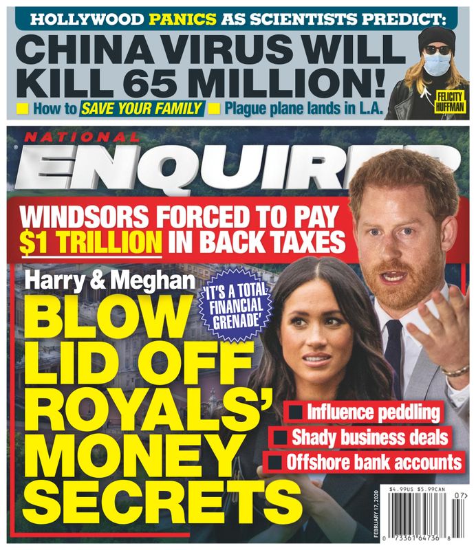 National-Enquirer February 17, 2020 Issue Cover