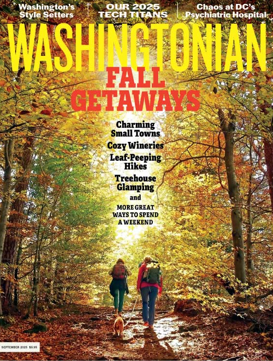 Washingtonian September 01, 2025 Issue Cover