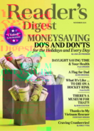 Readers-Digest November 01, 2024 Issue Cover