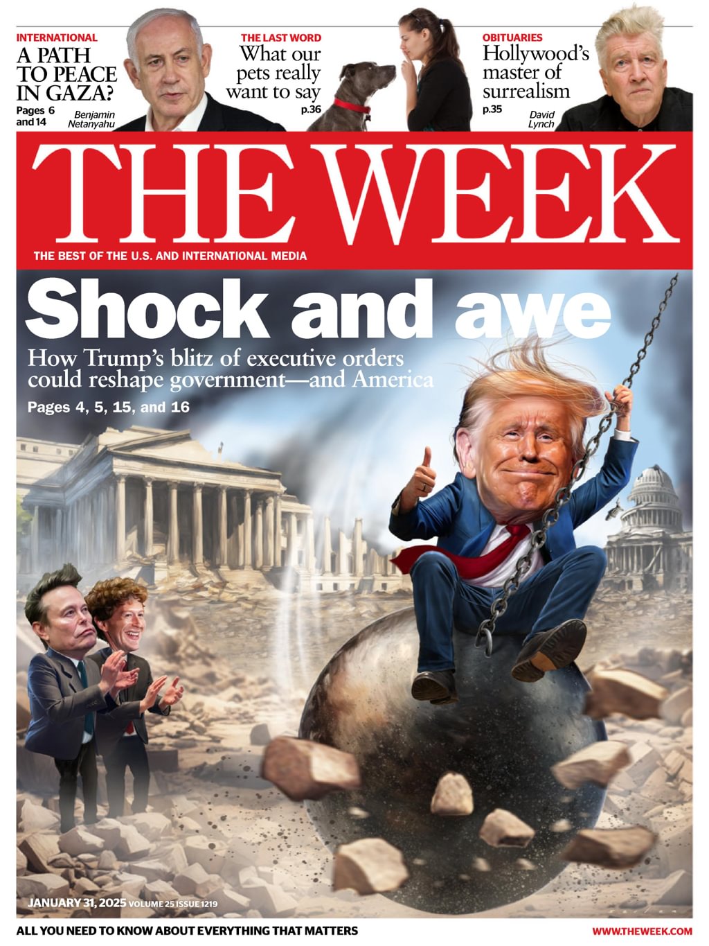 The-Week January 31, 2025 Issue Cover